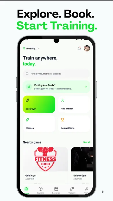 FitHub by Quwa Features Showcase